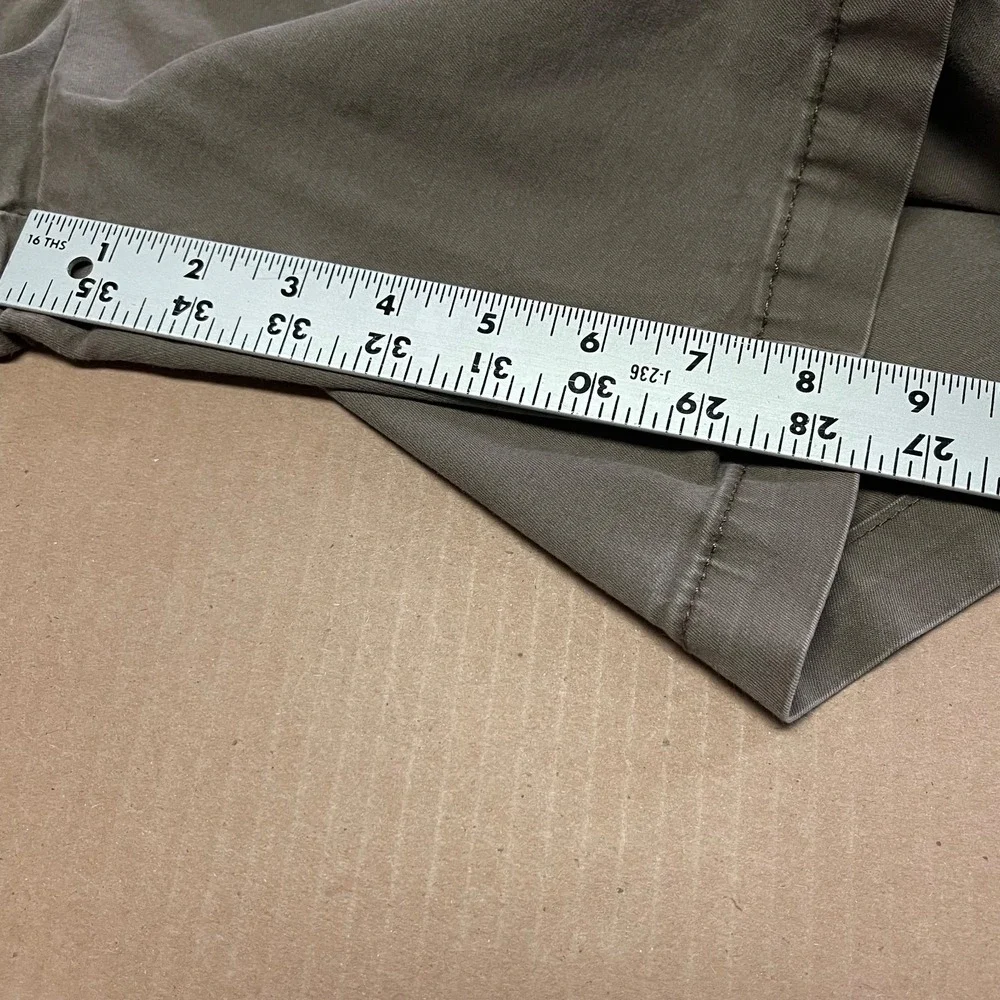 Banana‎ Republic Men's Sz 30 Brown Distressed Chino Shorts Preppy Casual
